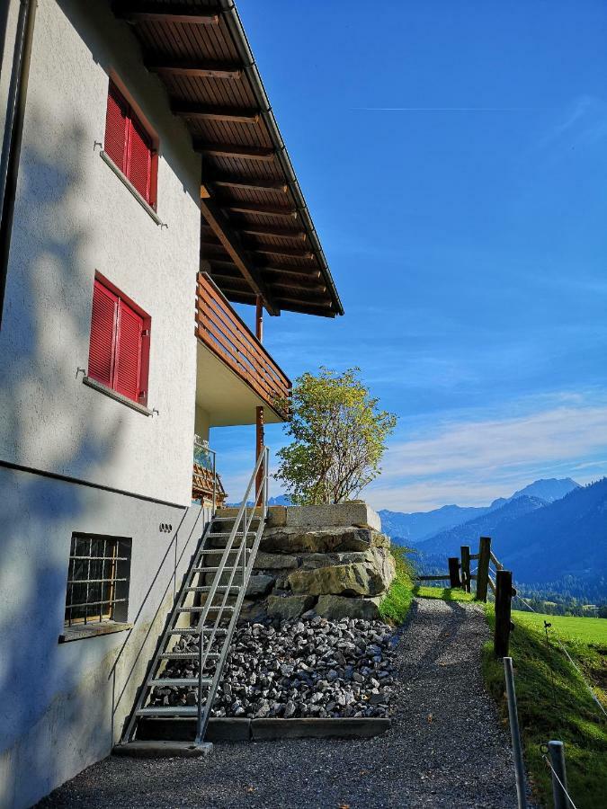 Ferienwohnung Haus Kipfen Sibratsgfäll Exterior foto